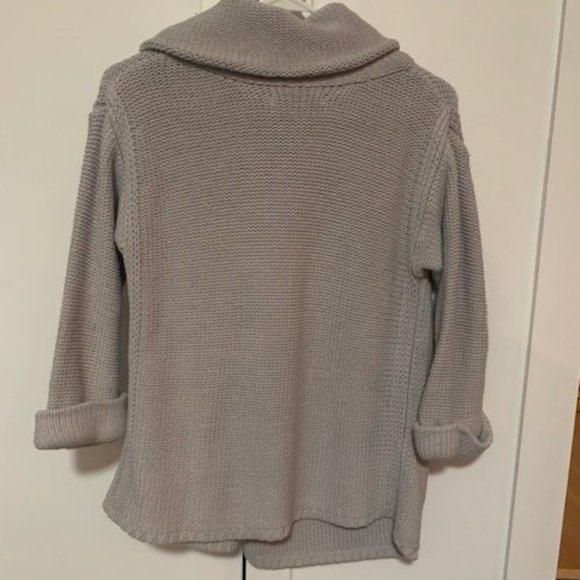 Gray Old Navy Wrap Sweater - Picture 5 of 5